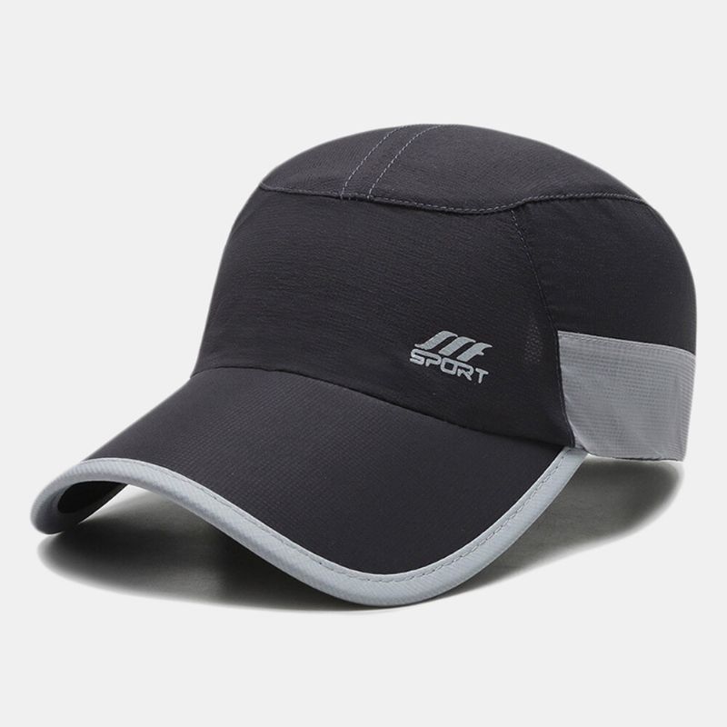 Gorra De Béisbol Transpirable De Secado Rápido Para Montañismo Ligero