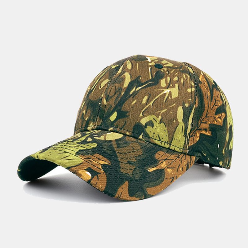 Gorra De Béisbol Unisex De Camuflaje Para Deportes De Ocio Al Aire Libre