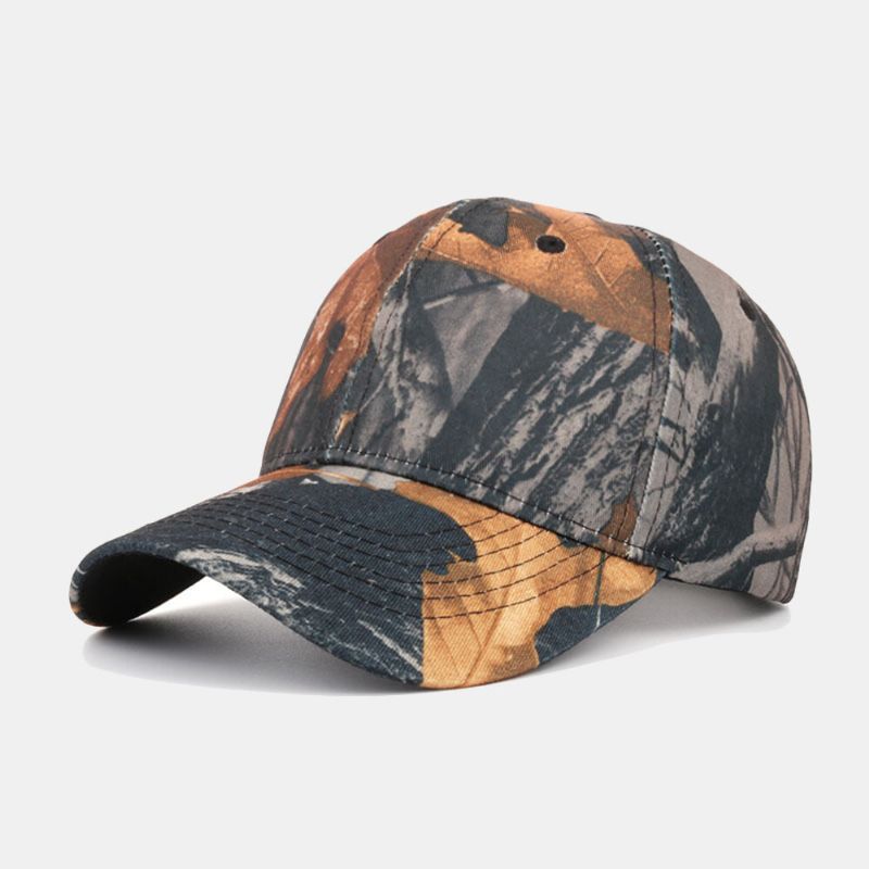 Gorra De Béisbol Unisex De Camuflaje Para Deportes De Ocio Al Aire Libre