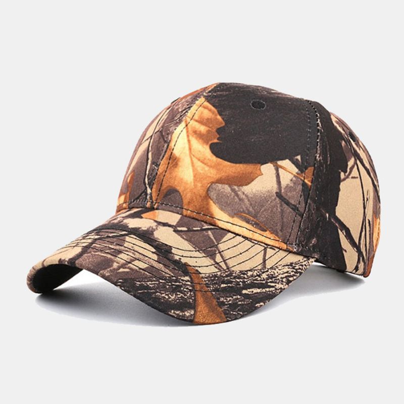 Gorra De Béisbol Unisex De Camuflaje Para Deportes De Ocio Al Aire Libre