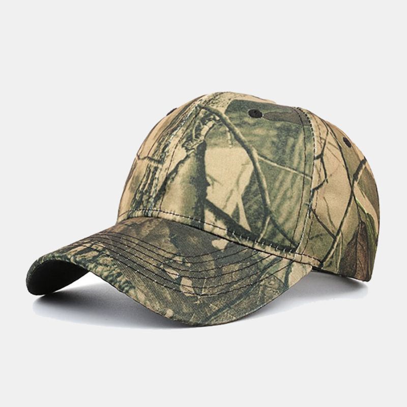 Gorra De Béisbol Unisex De Camuflaje Para Deportes De Ocio Al Aire Libre