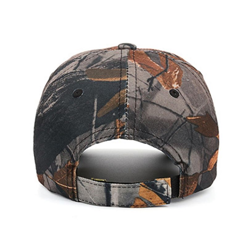 Gorra De Béisbol Unisex De Camuflaje Para Deportes De Ocio Al Aire Libre