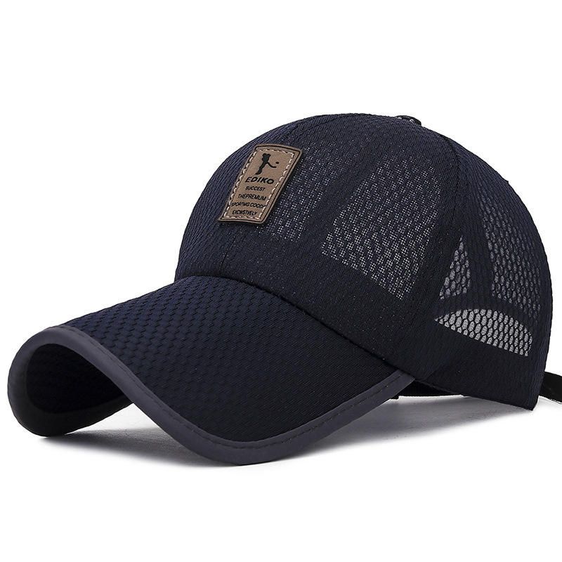 Gorra De Malla Informal Con Sombrilla Gorra De Béisbol Transpirable De Tela Fina