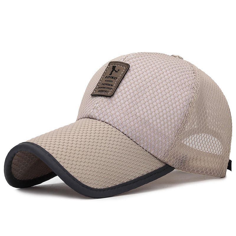 Gorra De Malla Informal Con Sombrilla Gorra De Béisbol Transpirable De Tela Fina