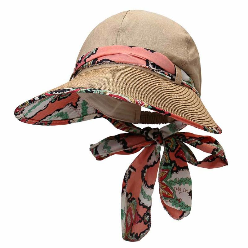 Gorra De Protección Uv Para Mujer Visera Sombrero Grande De Verano Para El Sol Sombrero De Playa Al Aire Libre Sombrero Transpirable