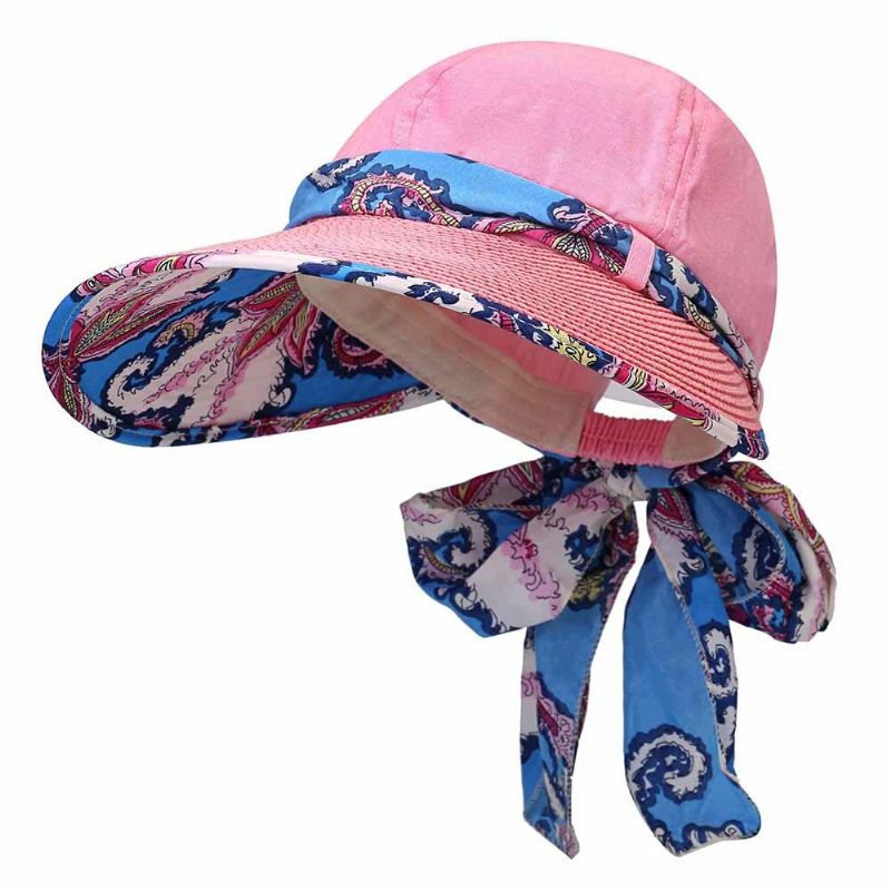 Gorra De Protección Uv Para Mujer Visera Sombrero Grande De Verano Para El Sol Sombrero De Playa Al Aire Libre Sombrero Transpirable