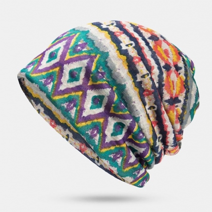 Gorra De Turbante Con Estampado Multiusos Para Mujer Polaina Informal De Verano Para Exteriores Gorro Suave Elástico Para El Cuello