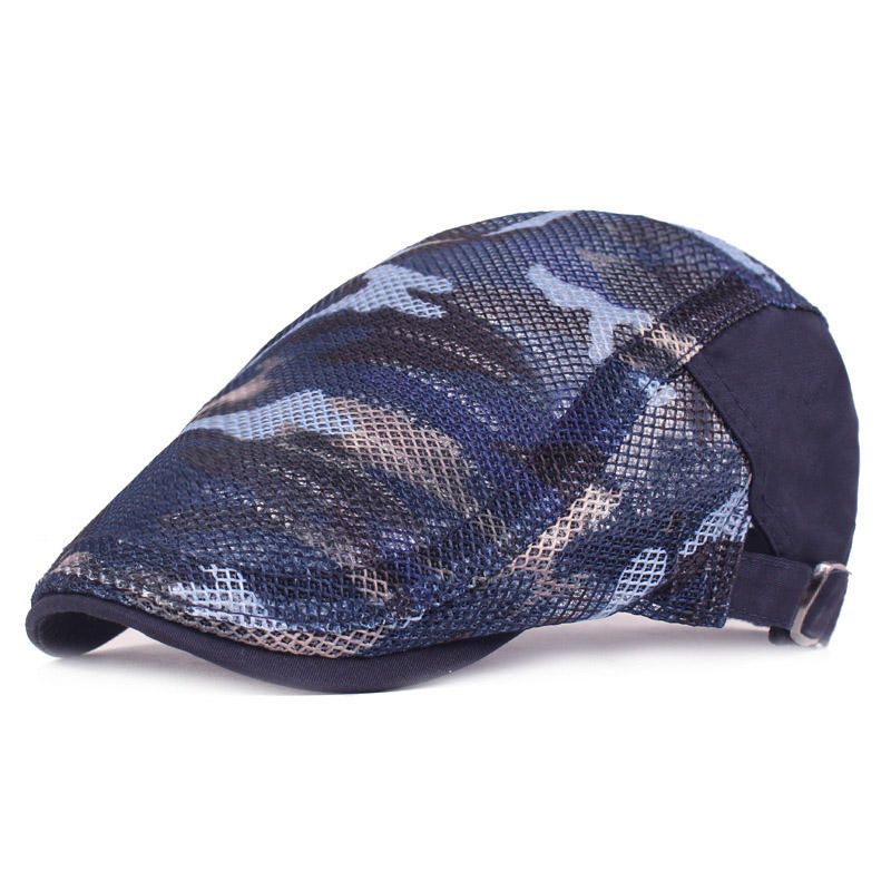 Gorras De Boina De Malla De Verano Gorras De Camuflaje Hacia Adelante