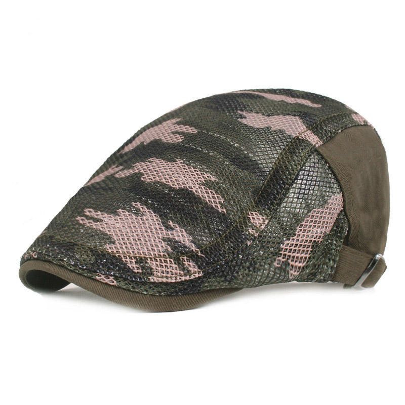 Gorras De Boina De Malla De Verano Gorras De Camuflaje Hacia Adelante