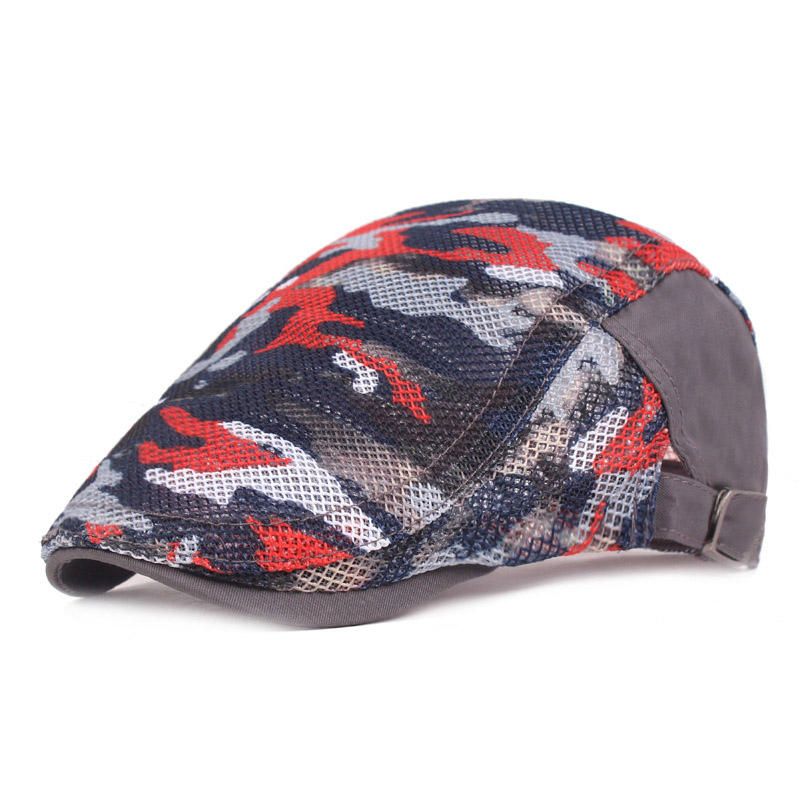 Gorras De Boina De Malla De Verano Gorras De Camuflaje Hacia Adelante