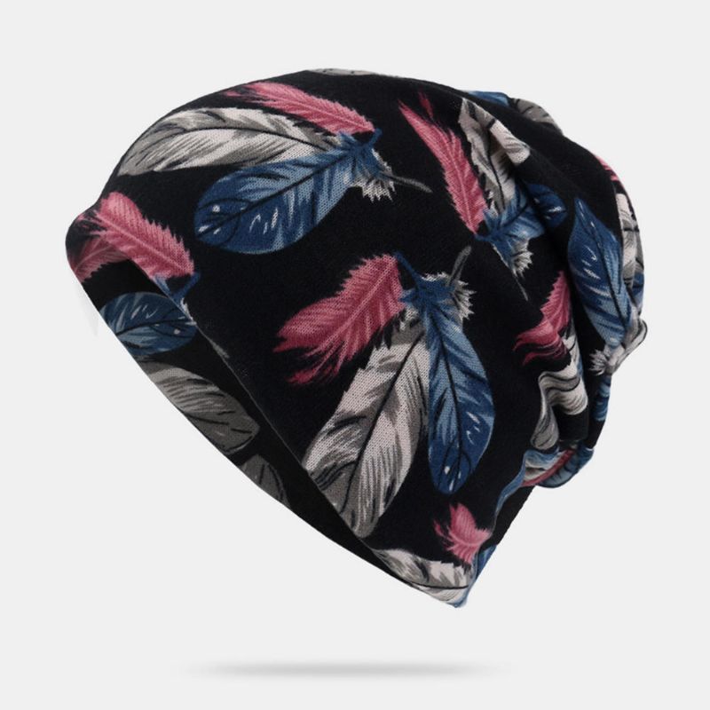 Gorro De Estilo Étnico Con Estampado De Mujer