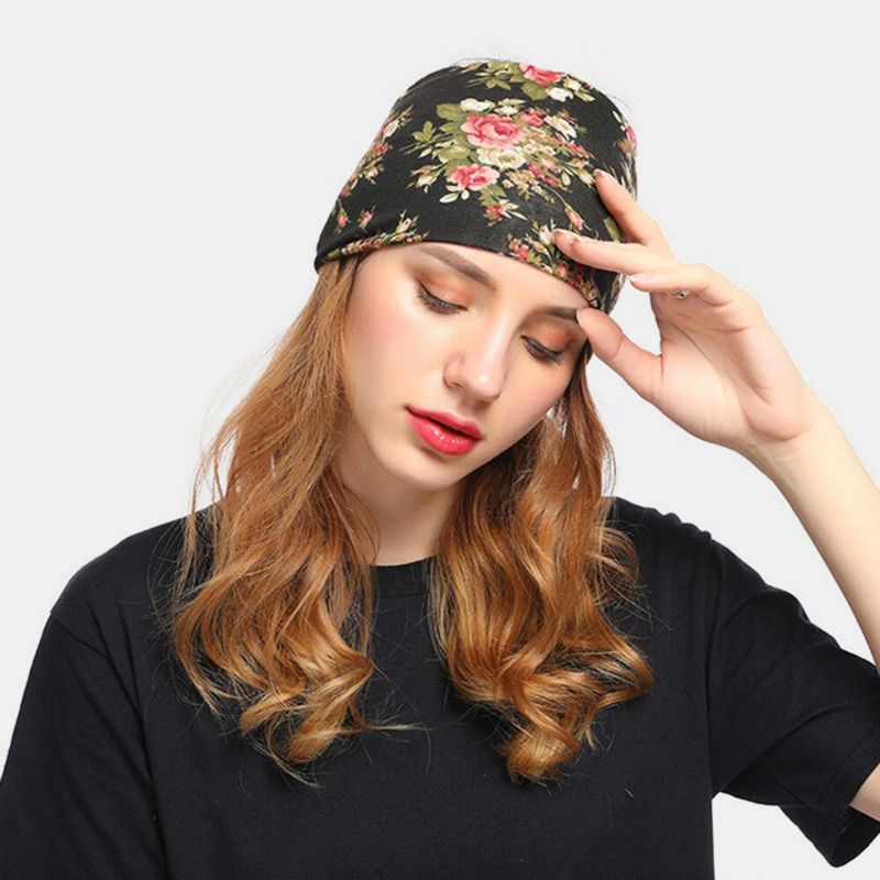 Gorro Floral Para Mujer Gorro Bufanda Turbante Gorro Para La Cabeza