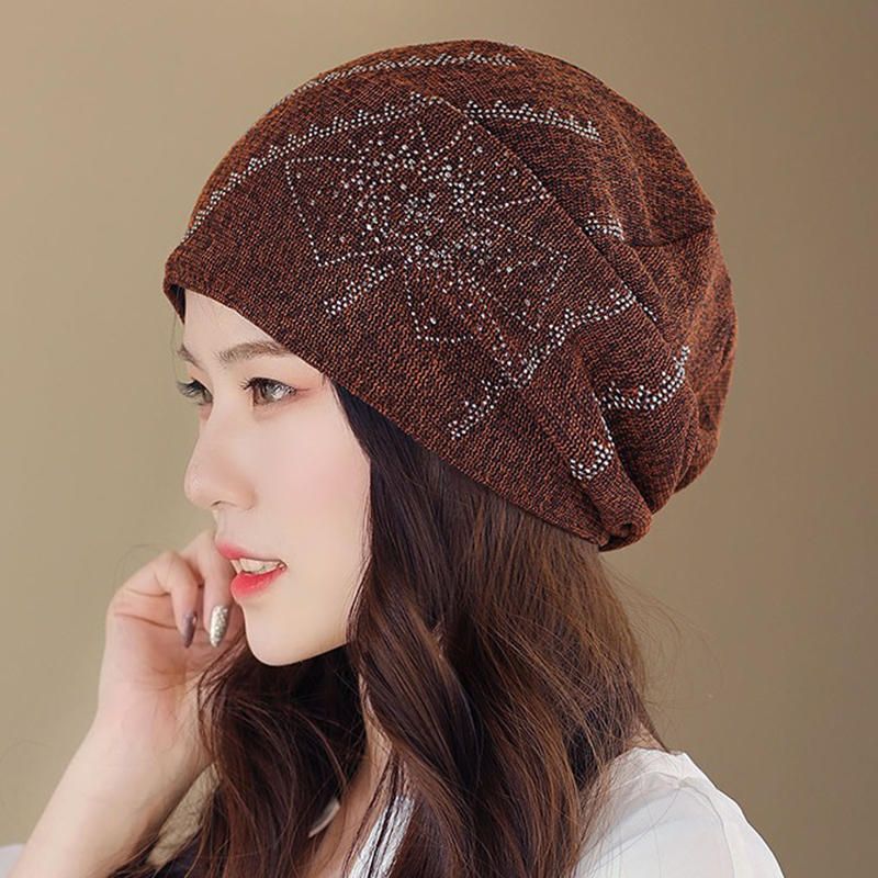 Gorro De Poliéster De Doble Capa De Verano Para Mujer