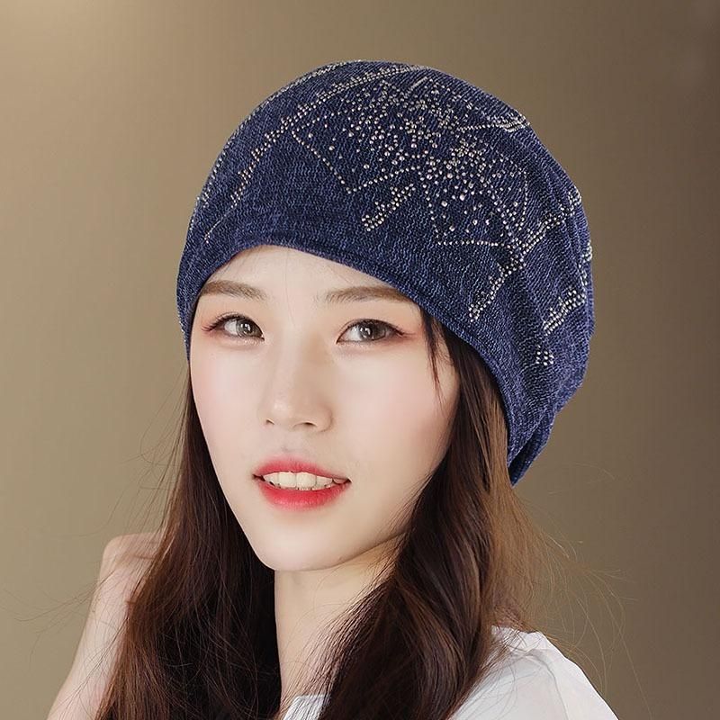 Gorro De Poliéster De Doble Capa De Verano Para Mujer