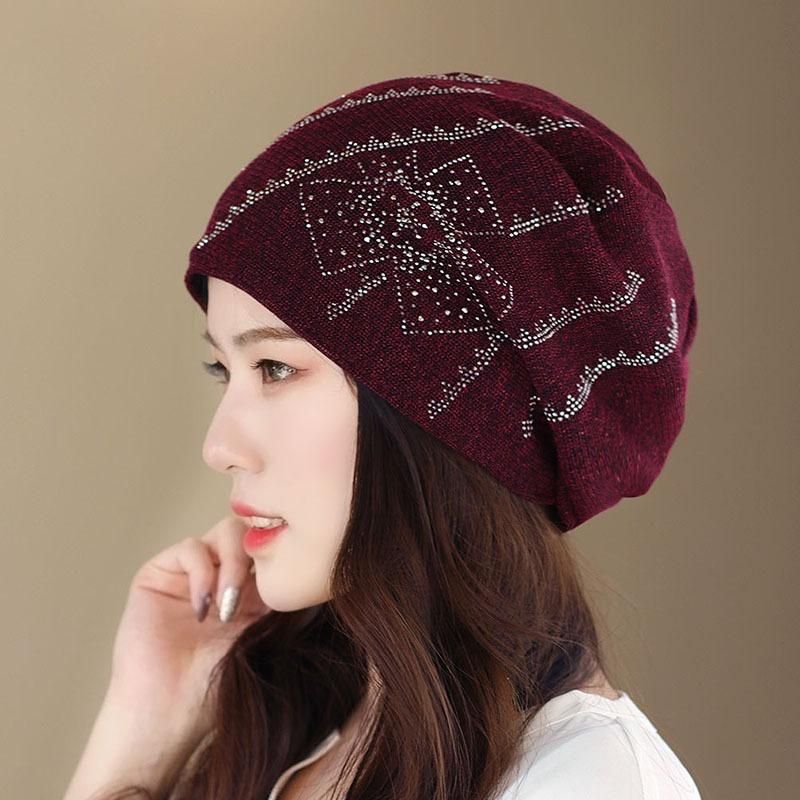 Gorro De Poliéster De Doble Capa De Verano Para Mujer