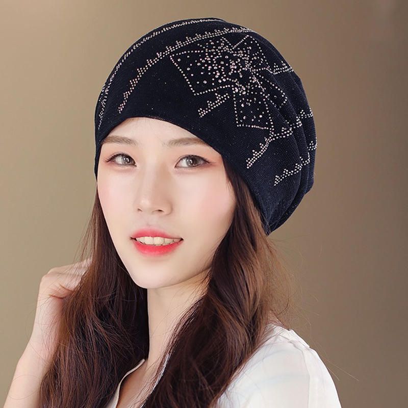 Gorro De Poliéster De Doble Capa De Verano Para Mujer