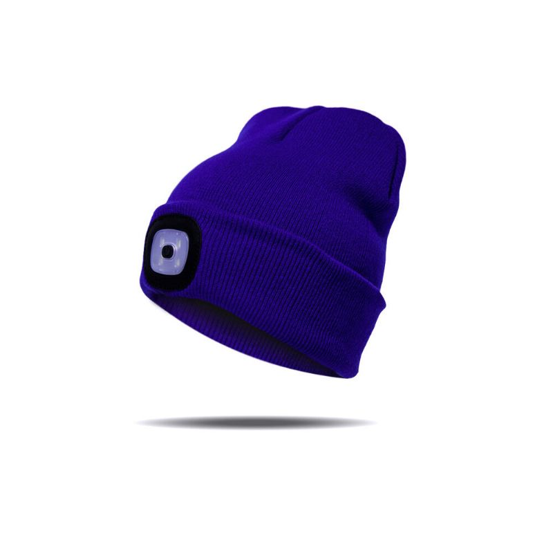 Gorro De Punto Con Luz Led Gorro De Punto Jogging Night Walking