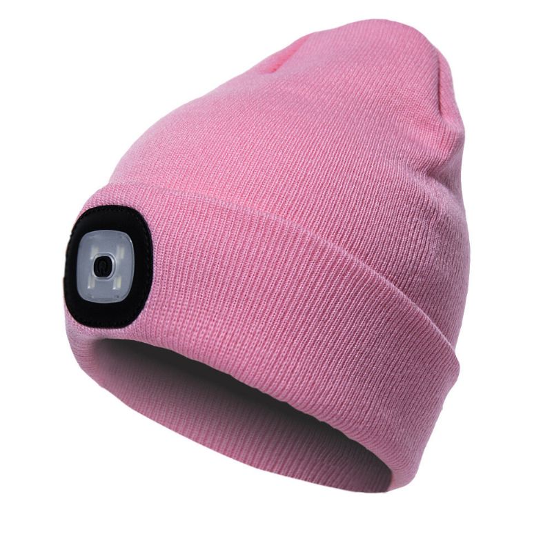 Gorro De Punto Con Luz Led Gorro De Punto Jogging Night Walking