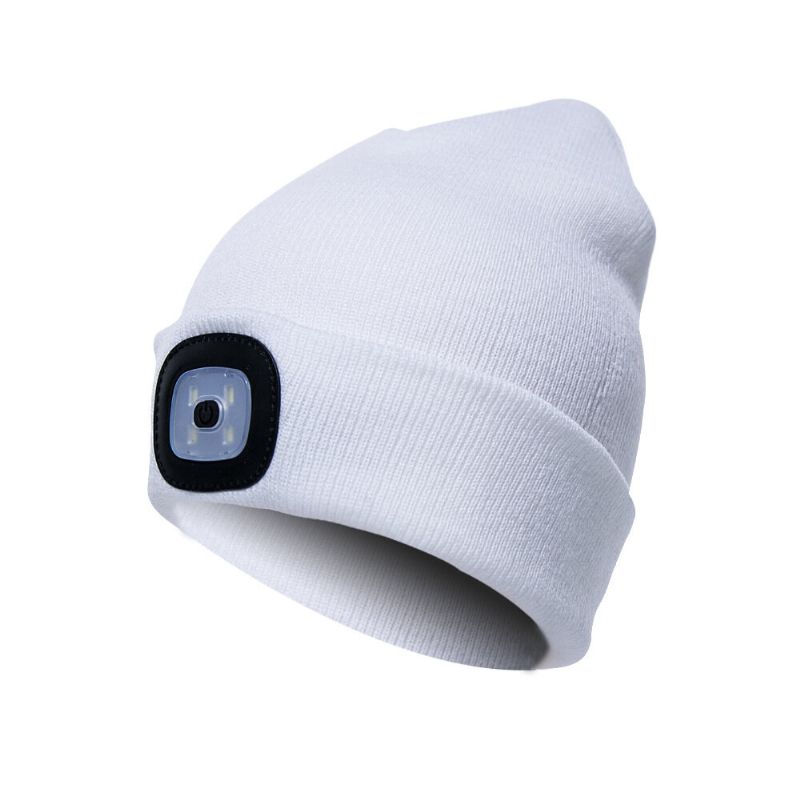 Gorro De Punto Con Luz Led Gorro De Punto Jogging Night Walking