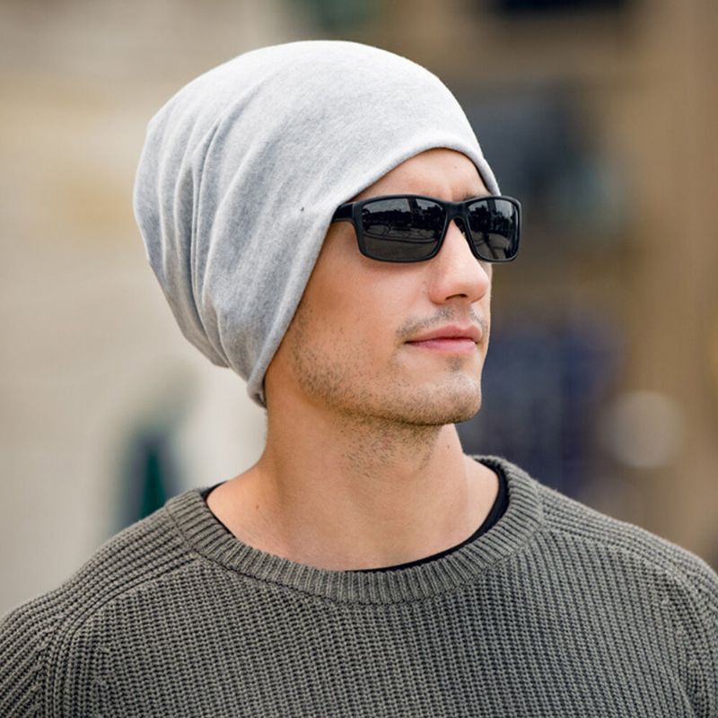 Gorro Sin Ala De Protección Para Los Oídos De Todo Fósforo Informal De Lana Para Hombre