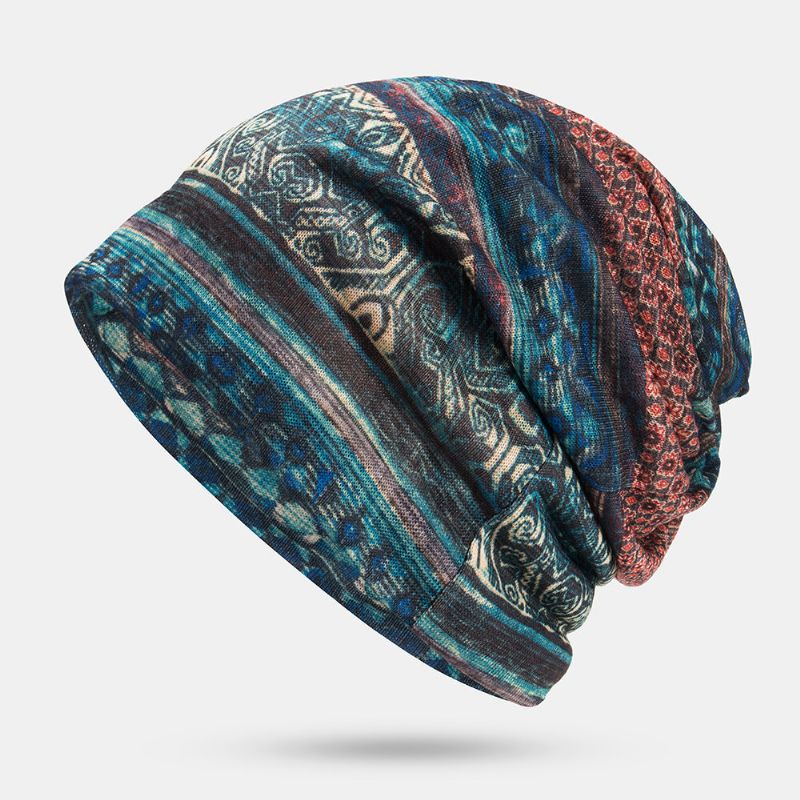 Gorro De Turbante Con Estampado Multiusos Para Mujer Polaina Informal De Verano Para Exteriores Gorro Suave Elástico Para El Cuello