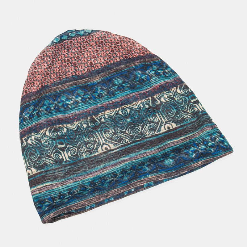 Gorro De Turbante Con Estampado Multiusos Para Mujer Polaina Informal De Verano Para Exteriores Gorro Suave Elástico Para El Cuello