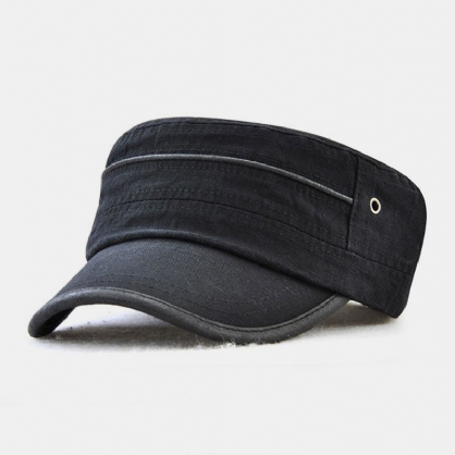 Hombres Algodón Casual Exterior Universal Gorra Militar Gorra Plana Gorra Con Visera