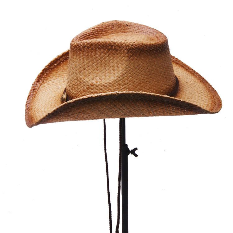 Malla Transpirable De Vaquero Unisex Con Sombrero De Paja De Cuerda Sombrero De Panamá De Ala Ancha Elegante Para Mujer Sombrero De Playa Sunbonnet