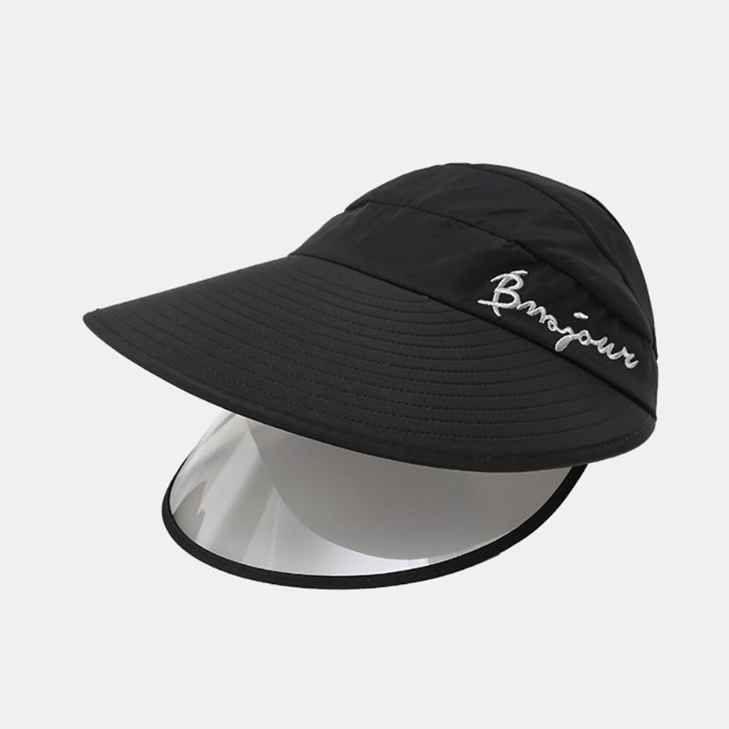 Máscara Extraíble Antivaho Unisex Para Protección Total Sombrero Para El Sol