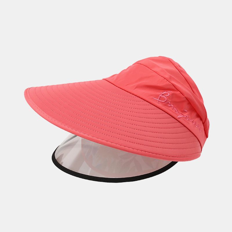 Máscara Extraíble Antivaho Unisex Para Protección Total Sombrero Para El Sol