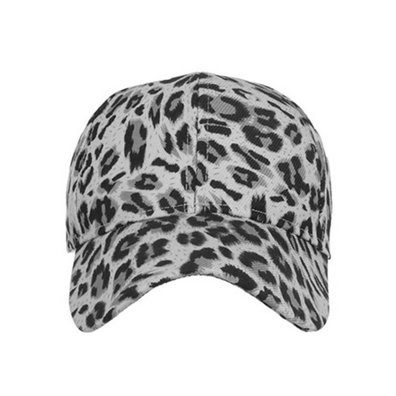 Mujeres Hombres Gorra De Béisbol De Leopardo Sombrero De Sol Transpirable