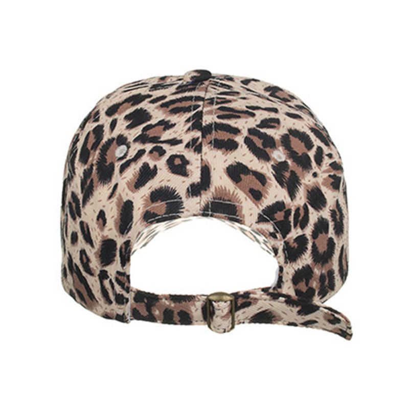 Mujeres Hombres Gorra De Béisbol De Leopardo Sombrero De Sol Transpirable