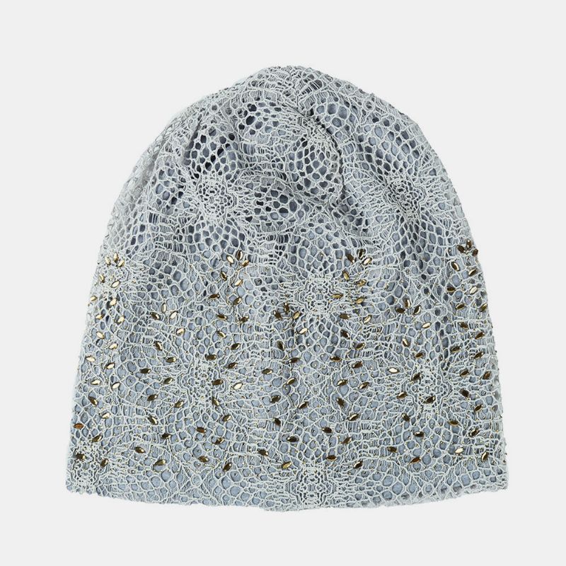 New Knitting Cutout Beanie Hat Gorras Transpirables