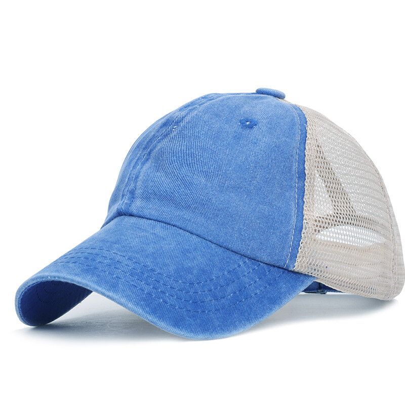 Nueva Gorra De Béisbol Deportiva De Moda De Verano Gorra De Béisbol Con Moño Desordenado Para Mujer