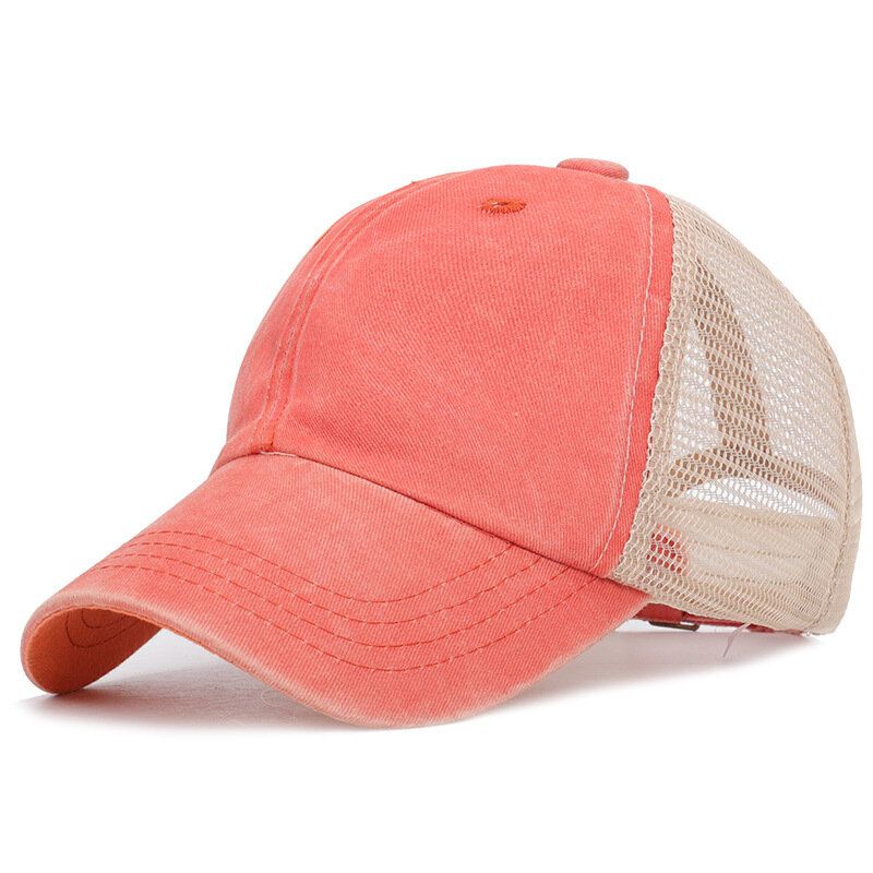 Nueva Gorra De Béisbol Deportiva De Moda De Verano Gorra De Béisbol Con Moño Desordenado Para Mujer