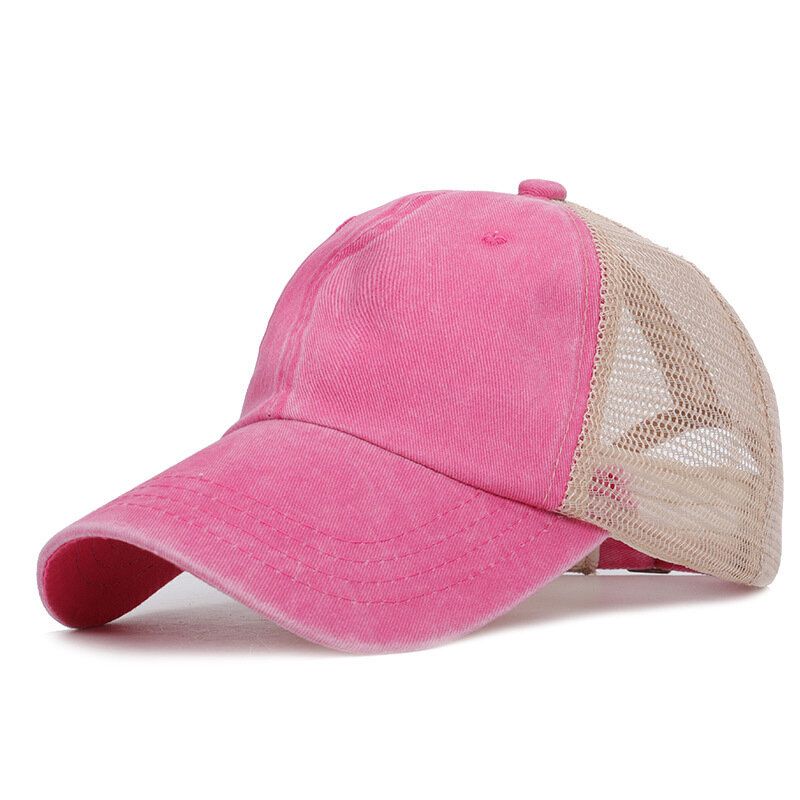 Nueva Gorra De Béisbol Deportiva De Moda De Verano Gorra De Béisbol Con Moño Desordenado Para Mujer