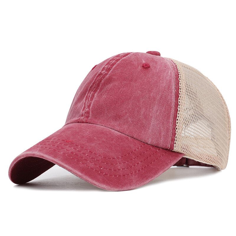 Nueva Gorra De Béisbol Deportiva De Moda De Verano Gorra De Béisbol Con Moño Desordenado Para Mujer