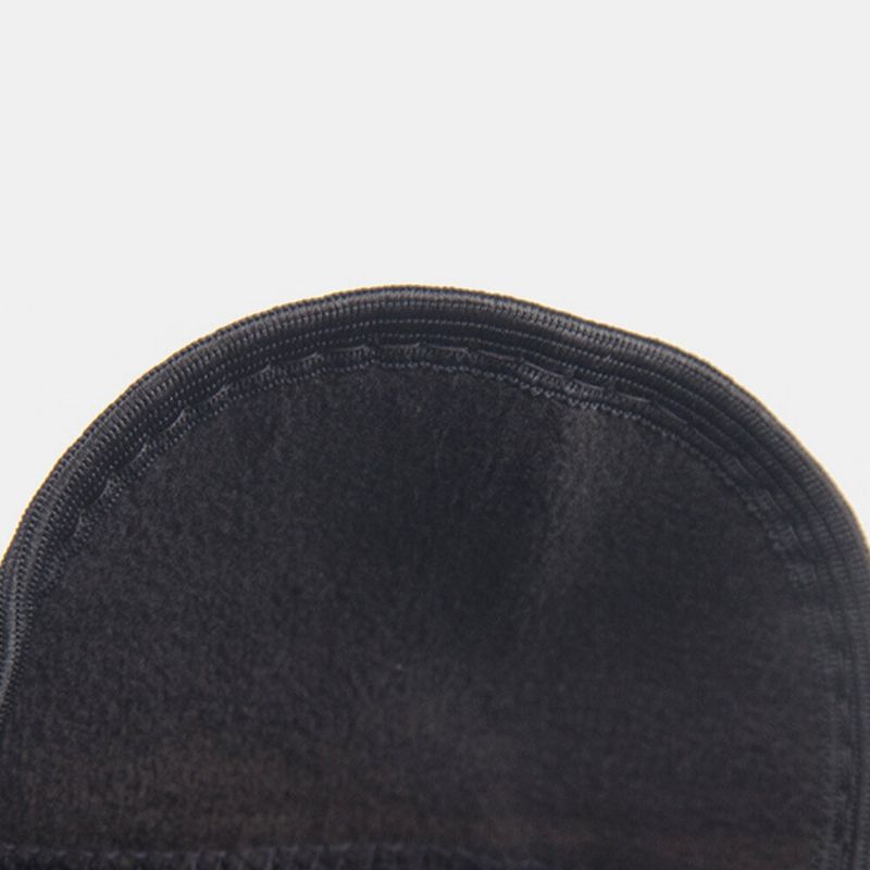 Protección Para Los Oídos De Piel Sintética Para Hombres Gorra De Béisbol Cálida Gorra Con Pico Gorra Para Papá