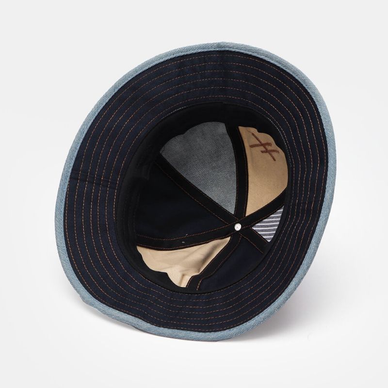 Sombrero De Cubo Con Sombrilla De Todo Fósforo Al Aire Libre Bordado De Retazos Unisex