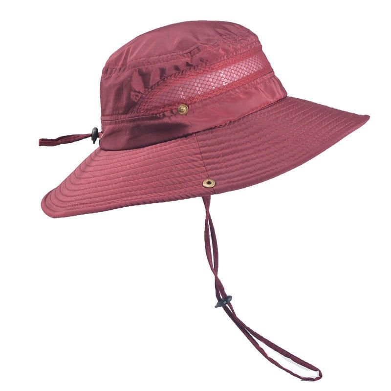 Sombrero De Cubo Con Visera De Verano Unisex Sombrero De Pescador Gorra De Protección Solar Transpirable Para Escalada Al Aire Libre