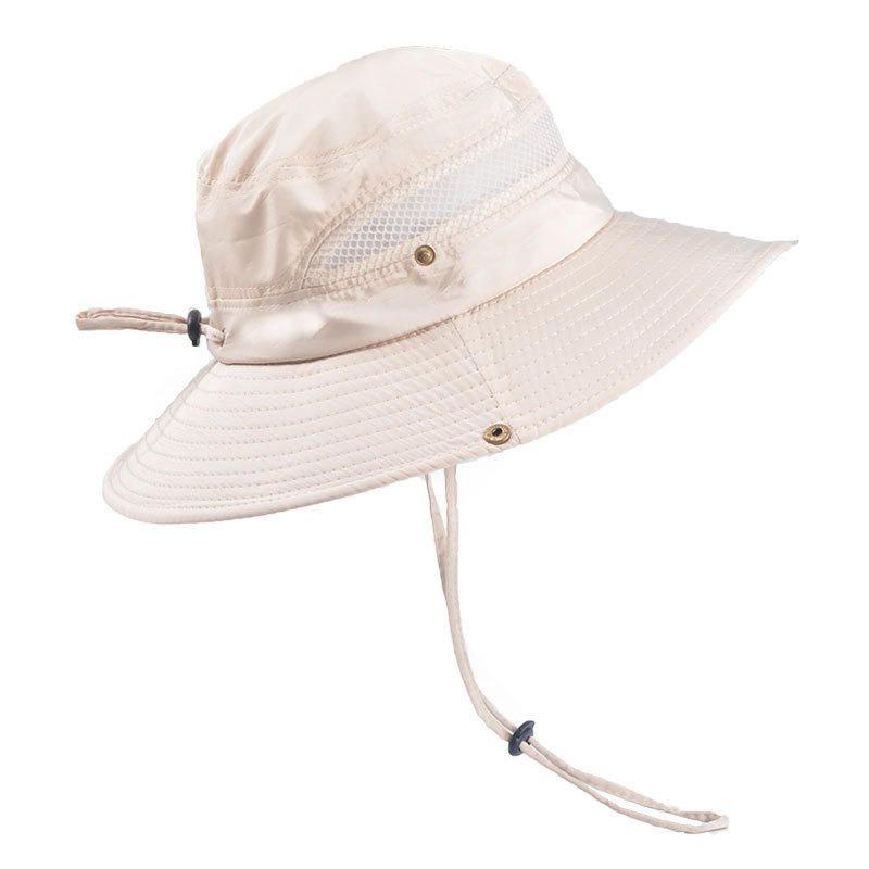 Sombrero De Cubo Con Visera De Verano Unisex Sombrero De Pescador Gorra De Protección Solar Transpirable Para Escalada Al Aire Libre