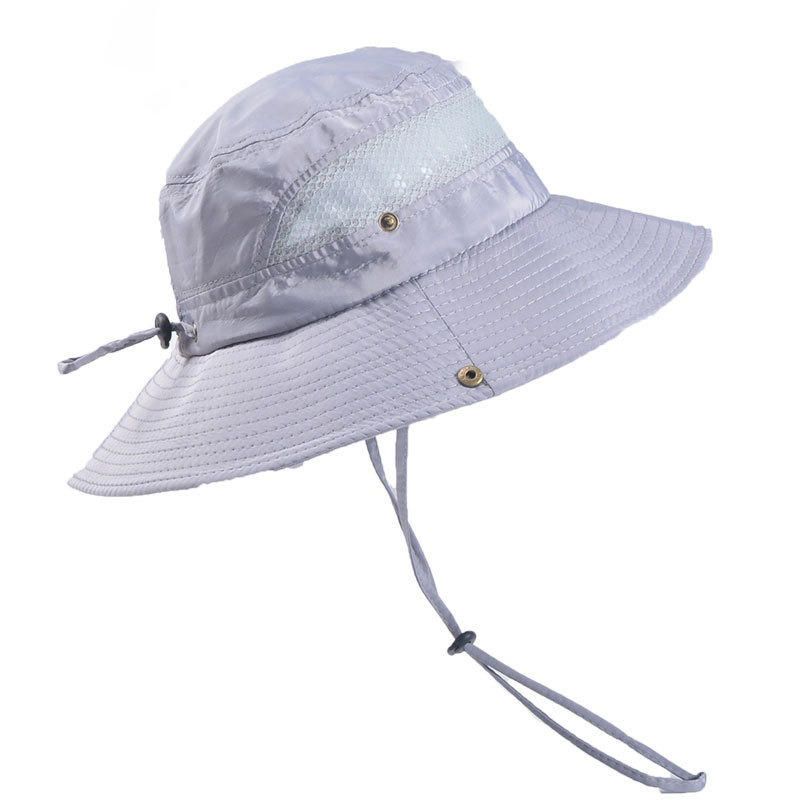 Sombrero De Cubo Con Visera De Verano Unisex Sombrero De Pescador Gorra De Protección Solar Transpirable Para Escalada Al Aire Libre