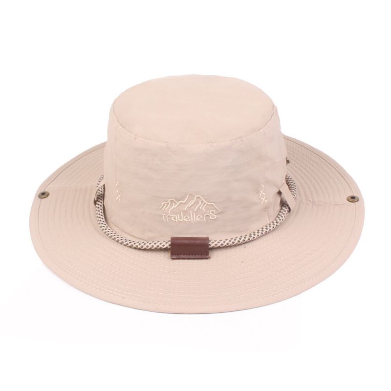 Sombrero De Cubo Para Hombre Gorra De Sombrilla Transpirable Impermeable Sombrero De Pescador Sombrero De Pesca Al Aire Libre Escalada Ciclismo