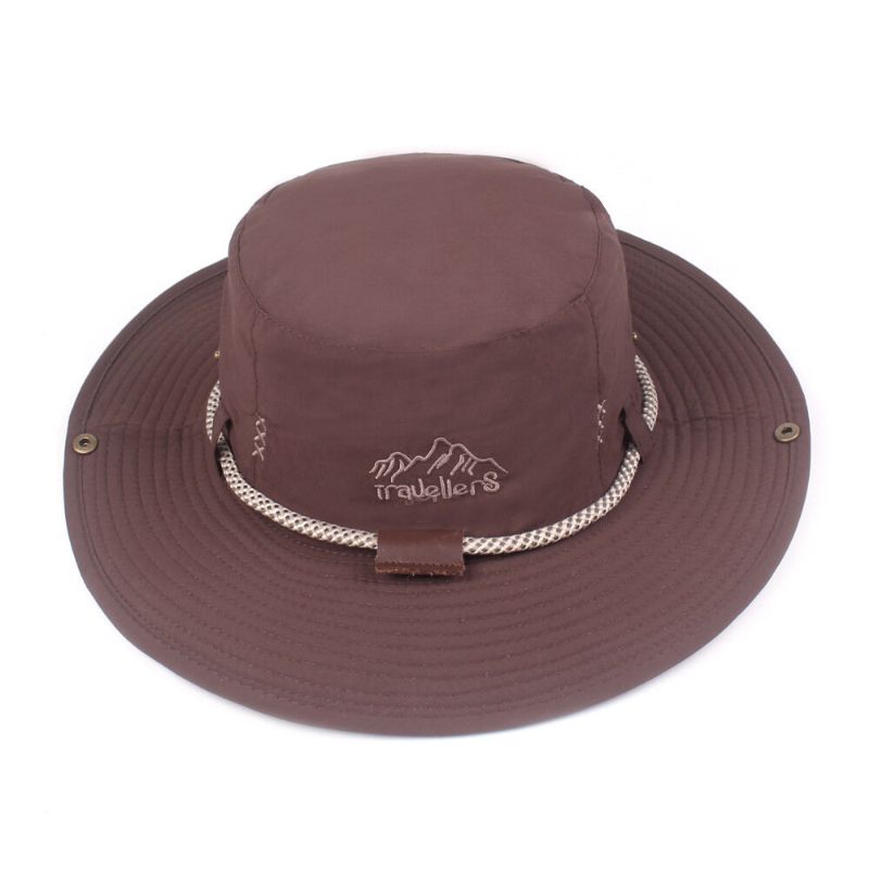 Sombrero De Cubo Para Hombre Gorra De Sombrilla Transpirable Impermeable Sombrero De Pescador Sombrero De Pesca Al Aire Libre Escalada Ciclismo