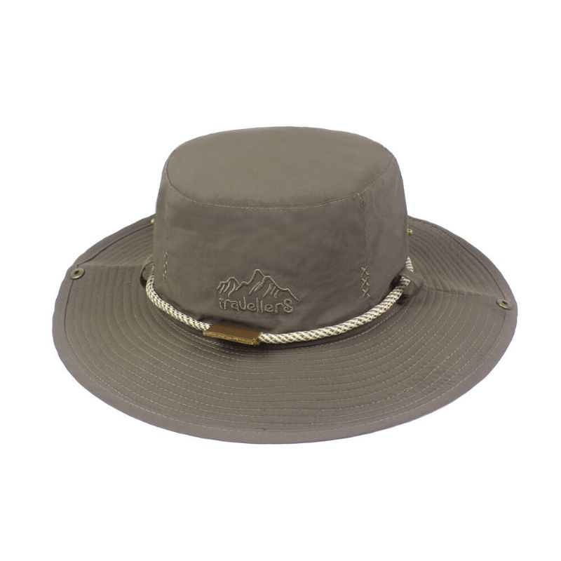 Sombrero De Cubo Para Hombre Gorra De Sombrilla Transpirable Impermeable Sombrero De Pescador Sombrero De Pesca Al Aire Libre Escalada Ciclismo