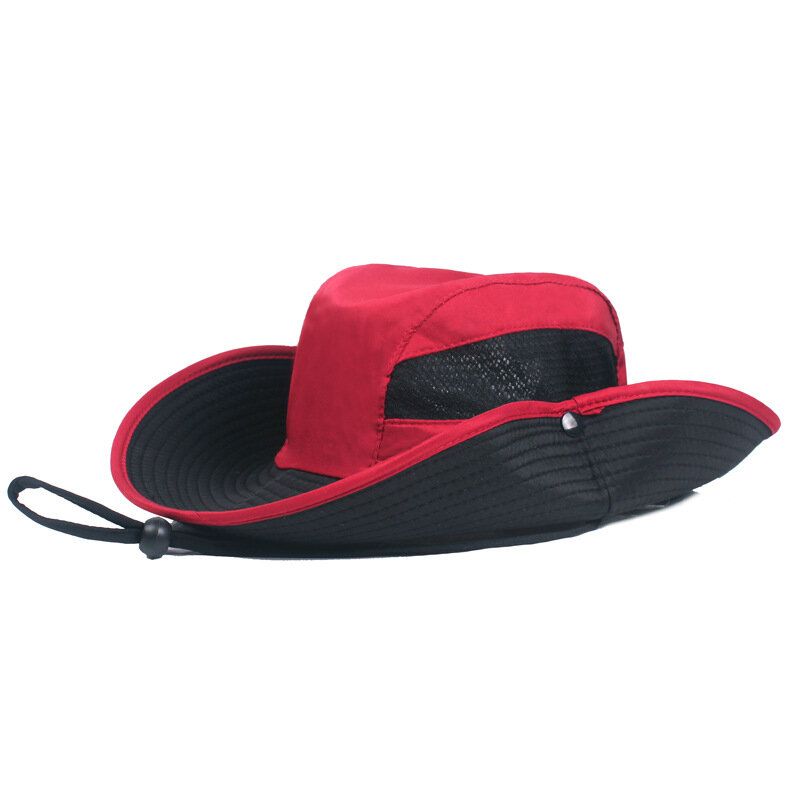 Sombrero De Cubo Para Hombre Transpirable Impermeable De Ala De Gran Tamaño Gorra De Sombrilla Sombrero De Pescador Pesca Al Aire Libre Ciclismo