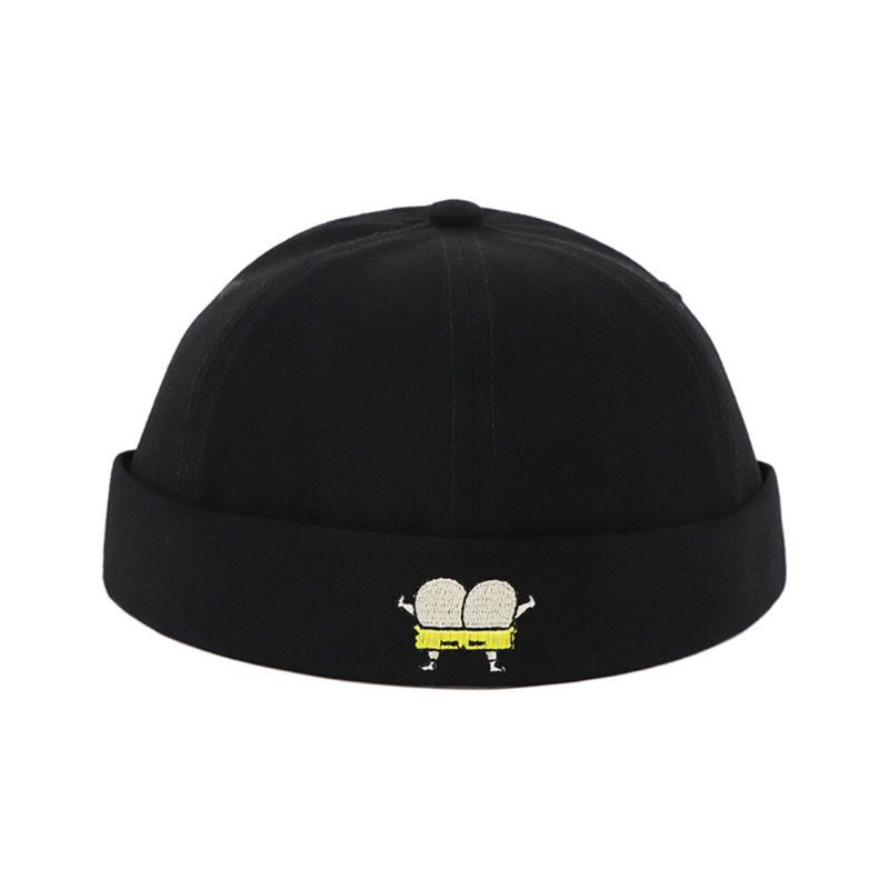 Sombrero De Melón Unisex Verano Sección Delgada Hip Hop Sombrero De Propietario Retro Ocio Calle Sombreros Sin Ala