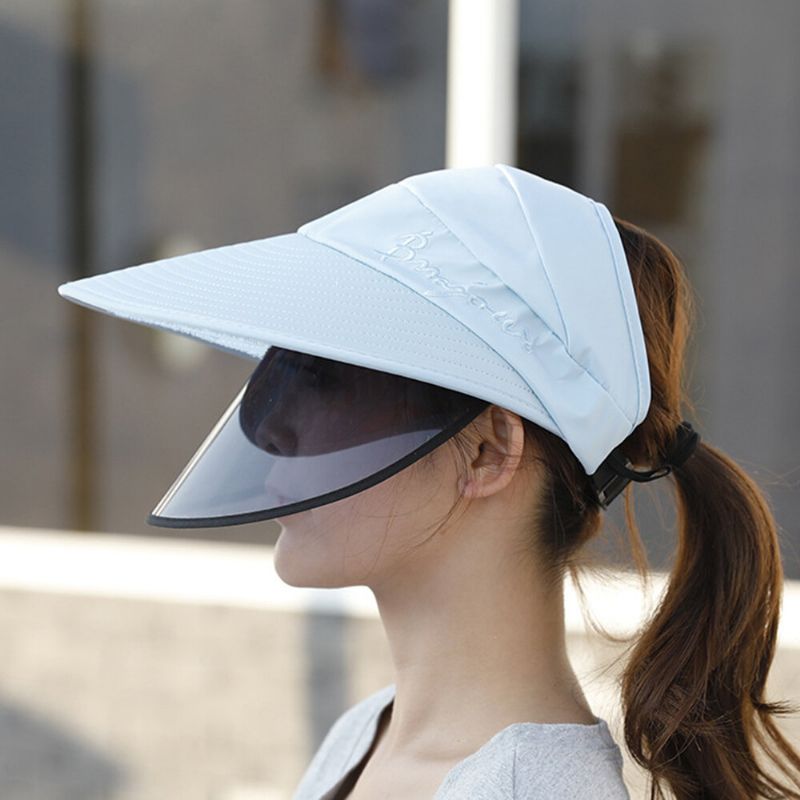 Sombrero Para El Sol Para Mujer Visera Anti-uv Visera Antivaho