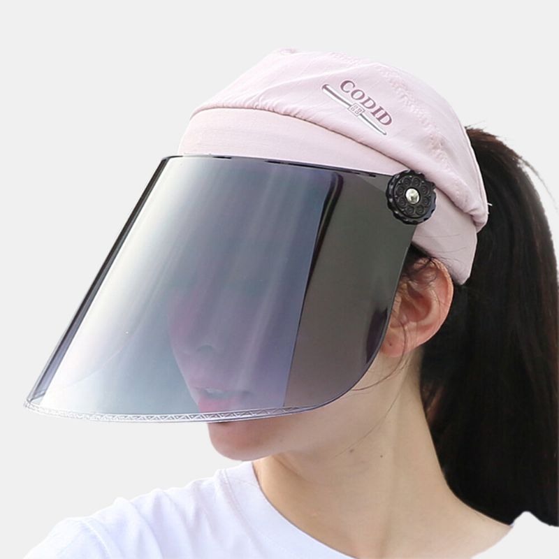 Sombrero Para El Sol Para Mujer Visera Anti Uv Anti Niebla