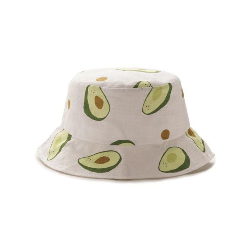 Sombrero De Pescador De Aguacate De Verano Unisex Sombrero De Cubo Sombrero De Sol De Viaje Al Aire Libre